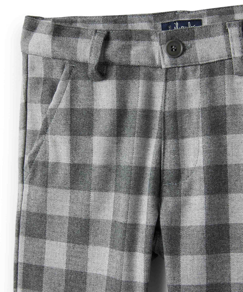 IL GUFO チェックパンツ3