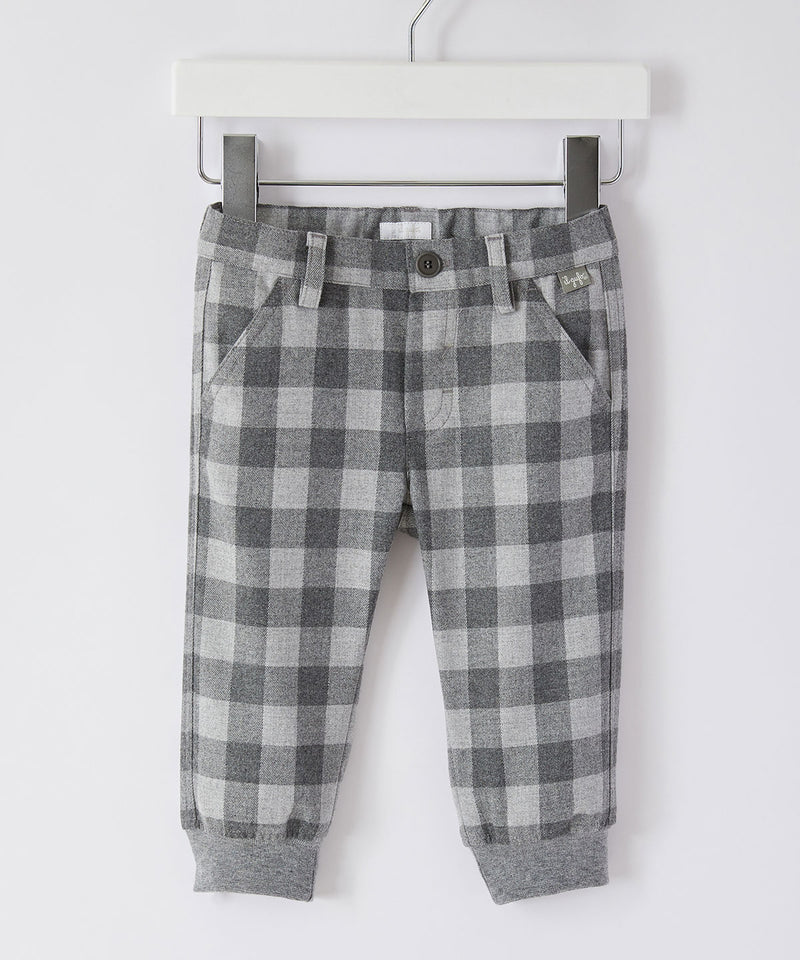 IL GUFO BABY&KIDS チェックパンツ12-840507975-02 18M(80cm)