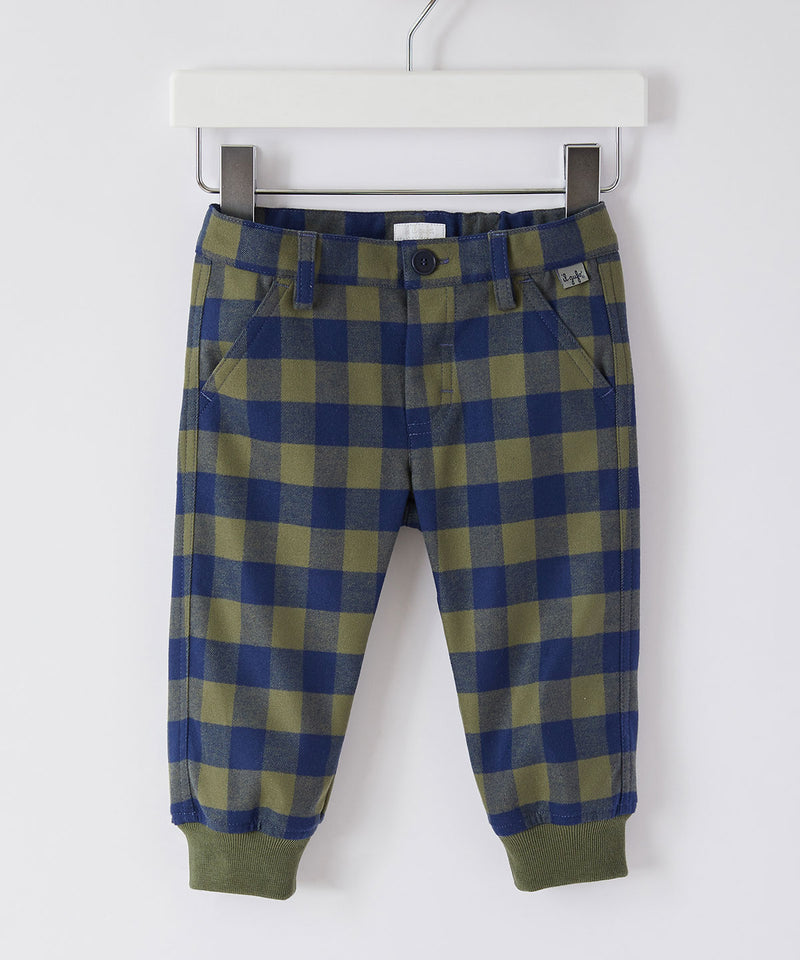 IL GUFO BABY&KIDS チェックパンツ1