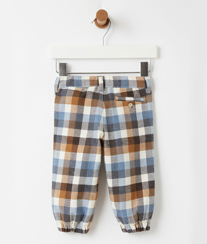 IL GUFO BABY&KIDS ブロックチェックパンツ2