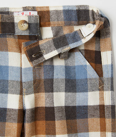 IL GUFO BABY&KIDS ブロックチェックパンツ3
