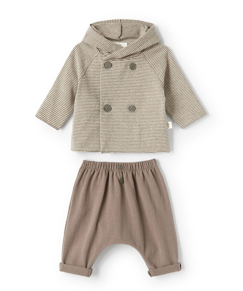 IL GUFO BABY 《Teddy & minou 》 セットアップ3