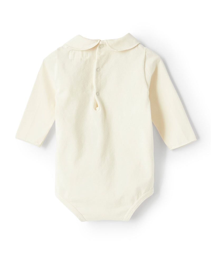 IL GUFO BABY 《Teddy & minou 》ロゴロンパース2