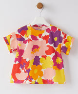IL GUFO フラワートップス11-840307533-00 6Y(115cm)/8Y(130cm)