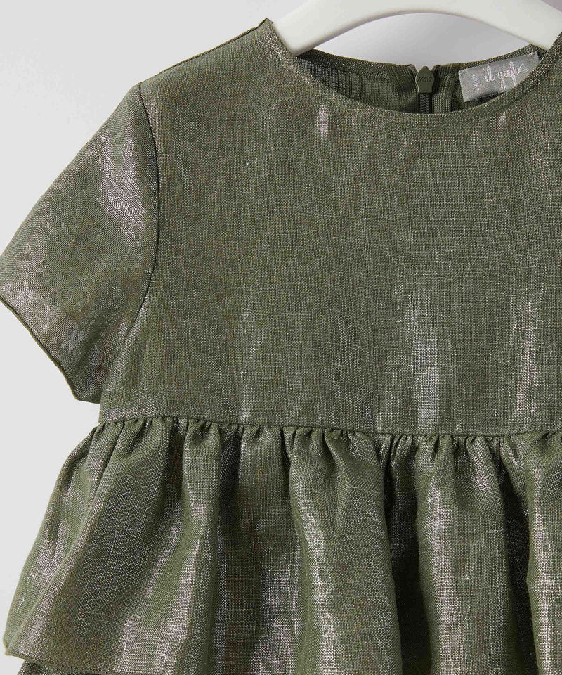 IL GUFO Metallic Dress 11-840707652-11 8Y(130cm)/10Y(140cm)